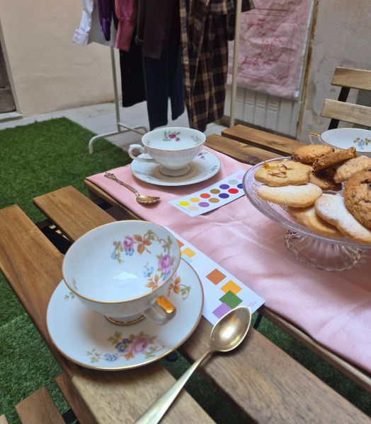 Il The delle signore: ci sono pomeriggi in cui non vieni semplicemente a fare shopping ❤️